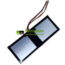 Baterie pro Jumper EZbook S5Pro 12256 U516698PV-2S1P 7přezek-5řádků [Náhradní baterie]